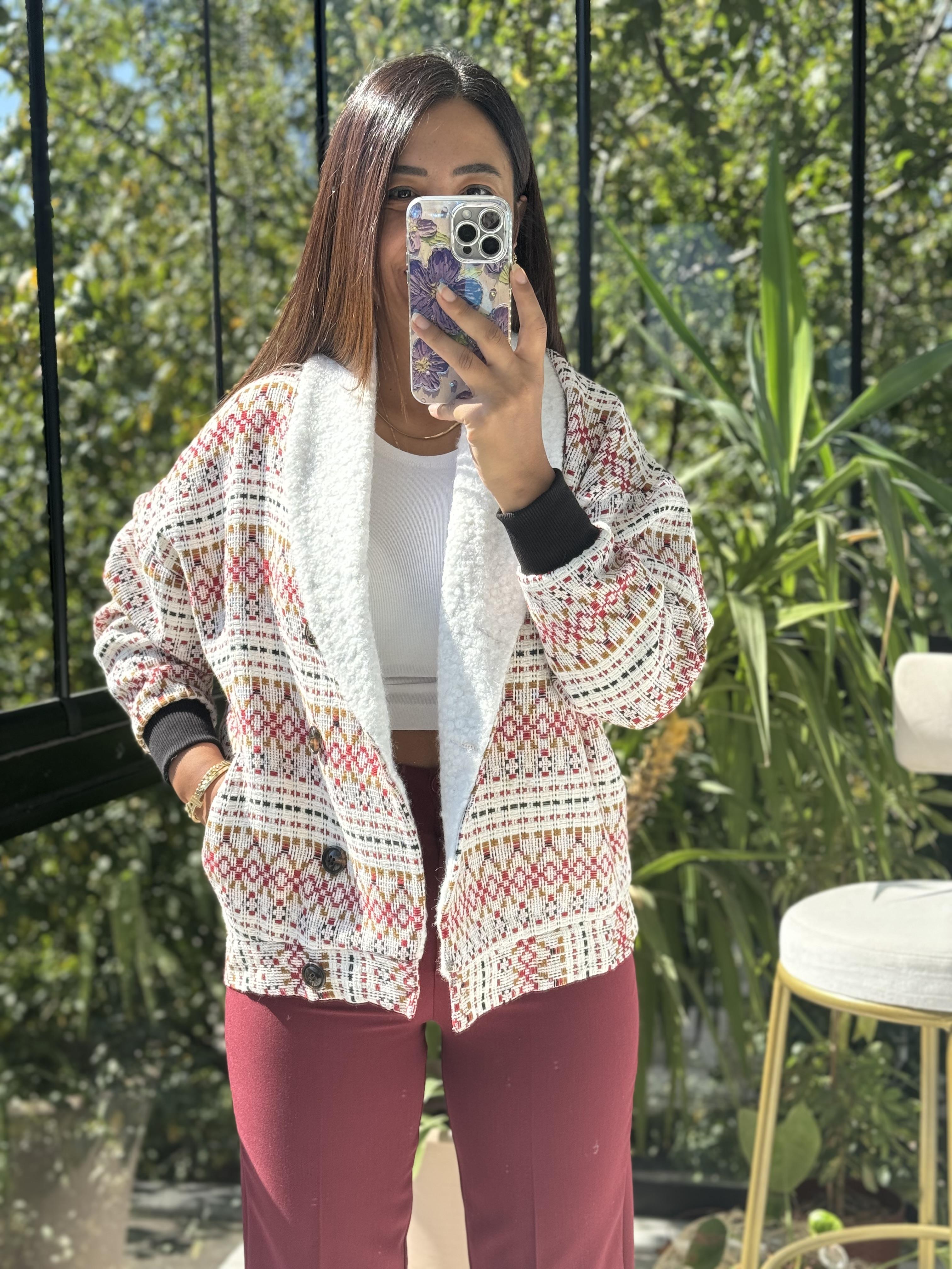 Pelüş Mont Kırmızı