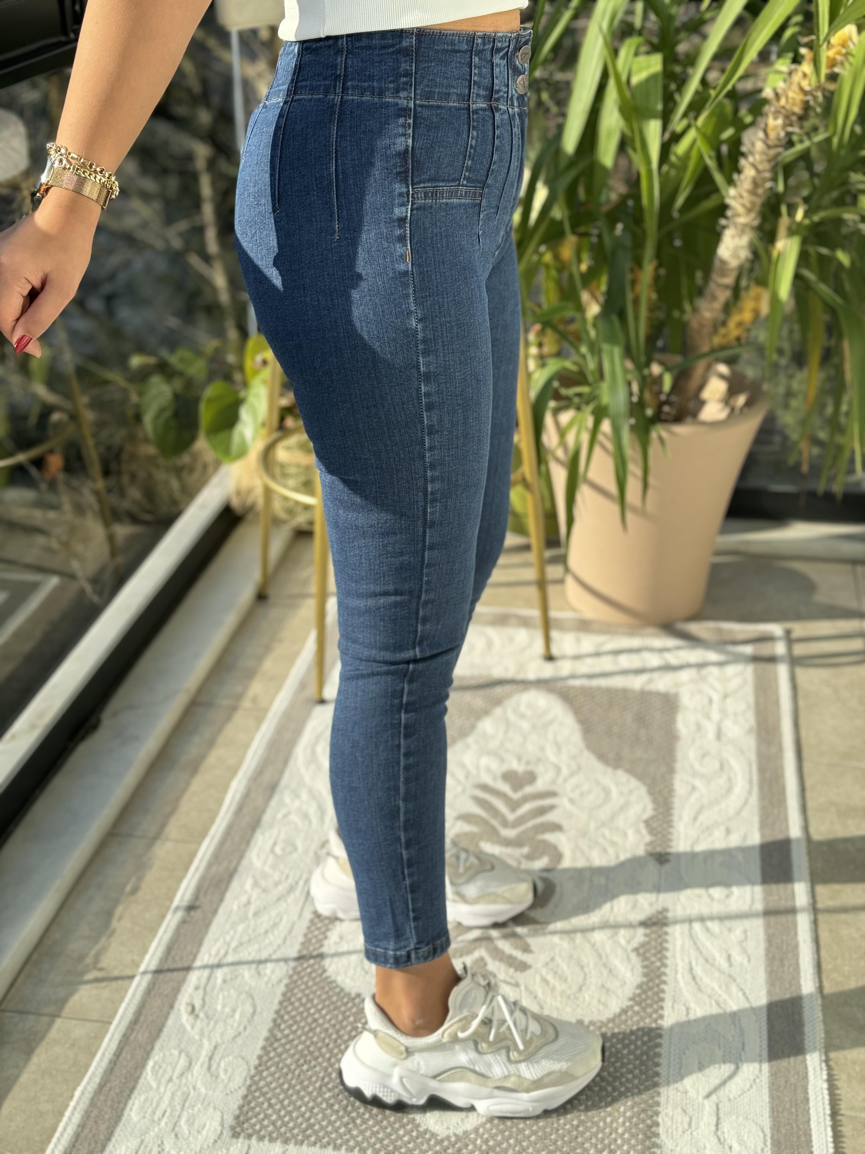 Pensli Skinny Kot Pantolon Lacivert
