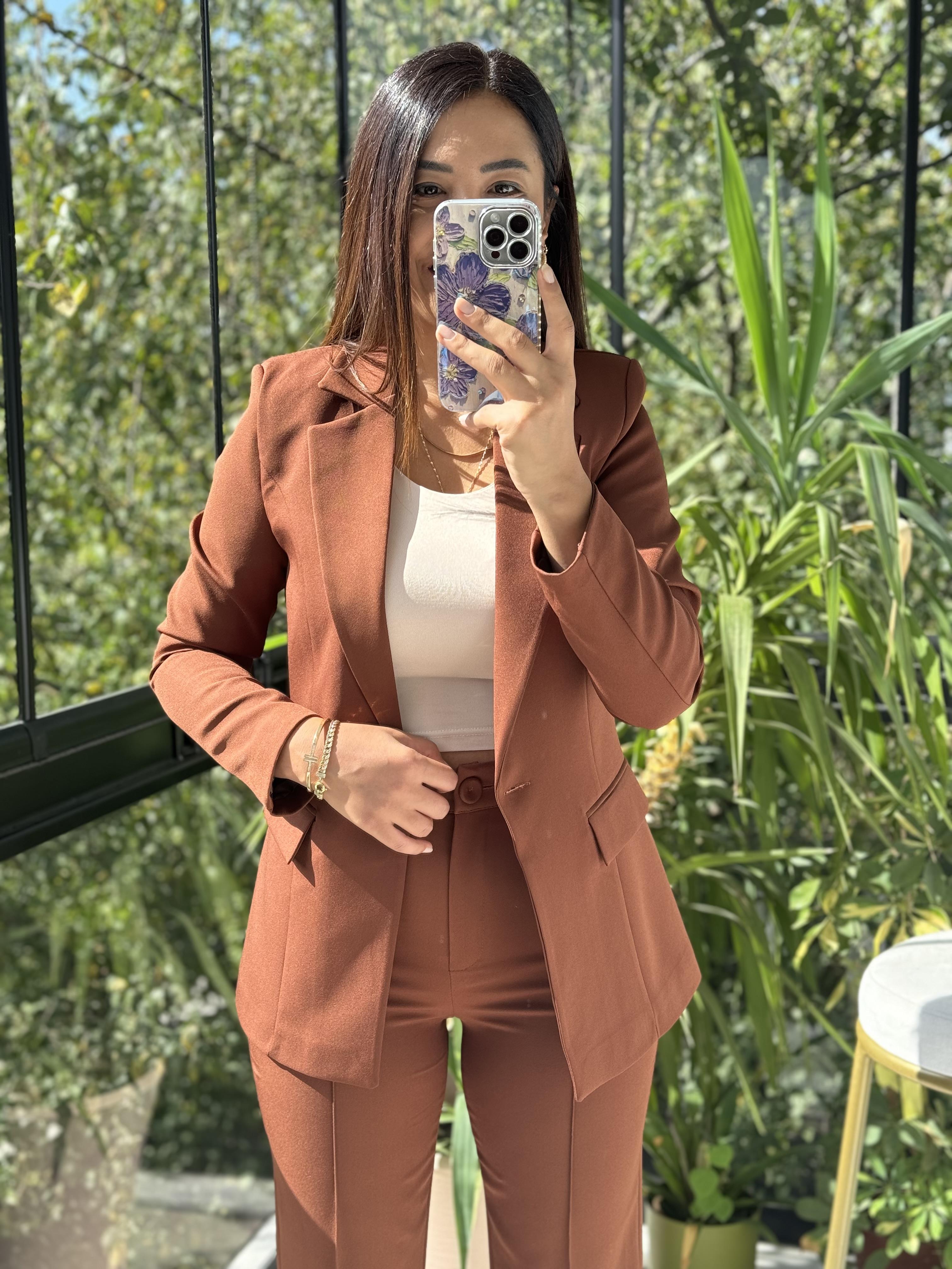 Takım Elbise Kahve