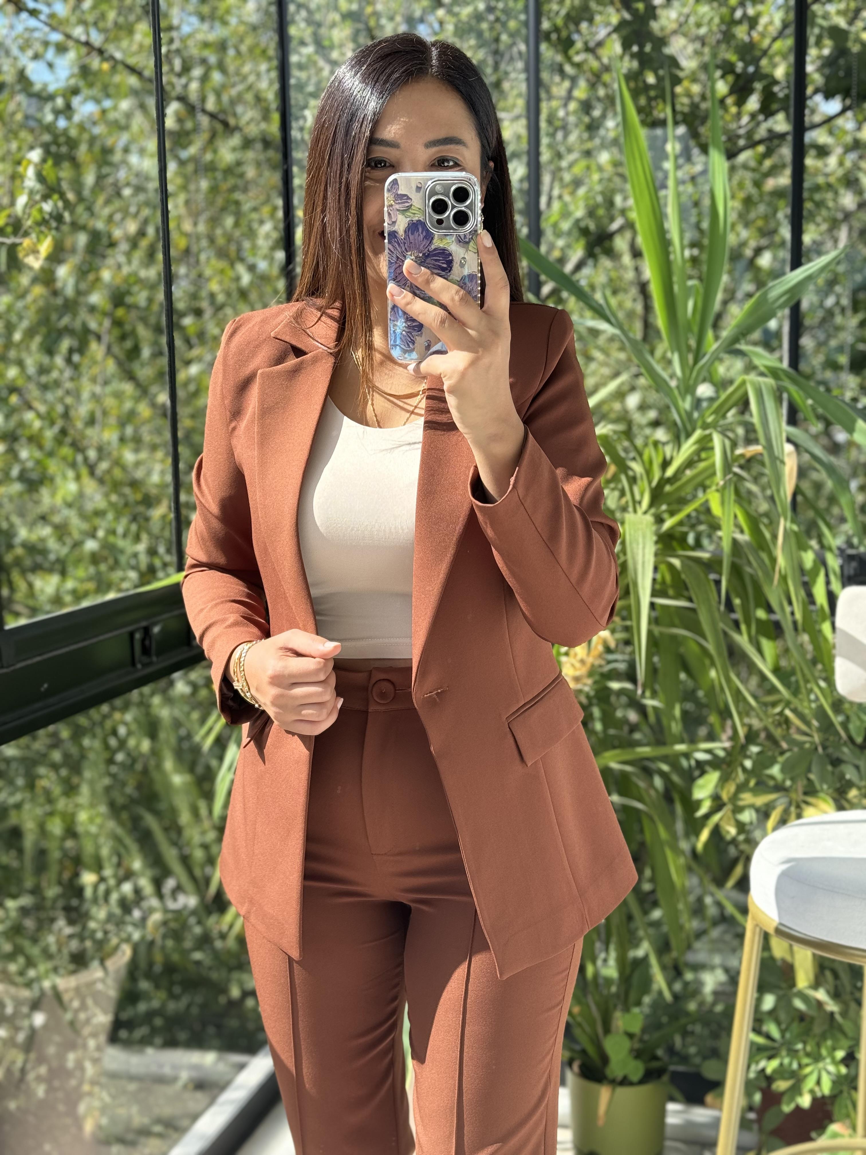 Takım Elbise Kahve
