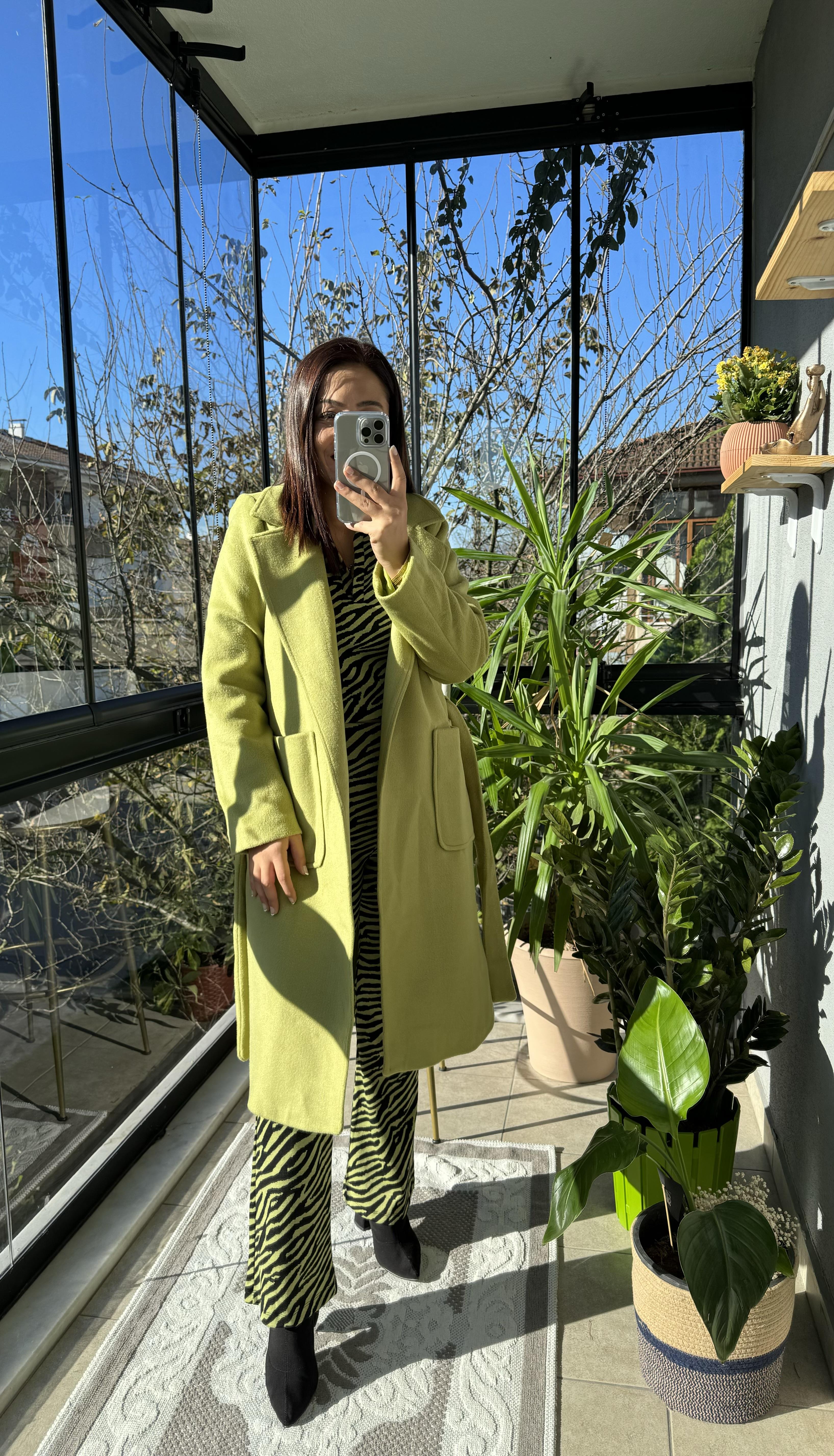 Torba Cep İthal Kumaş Kaban Mint