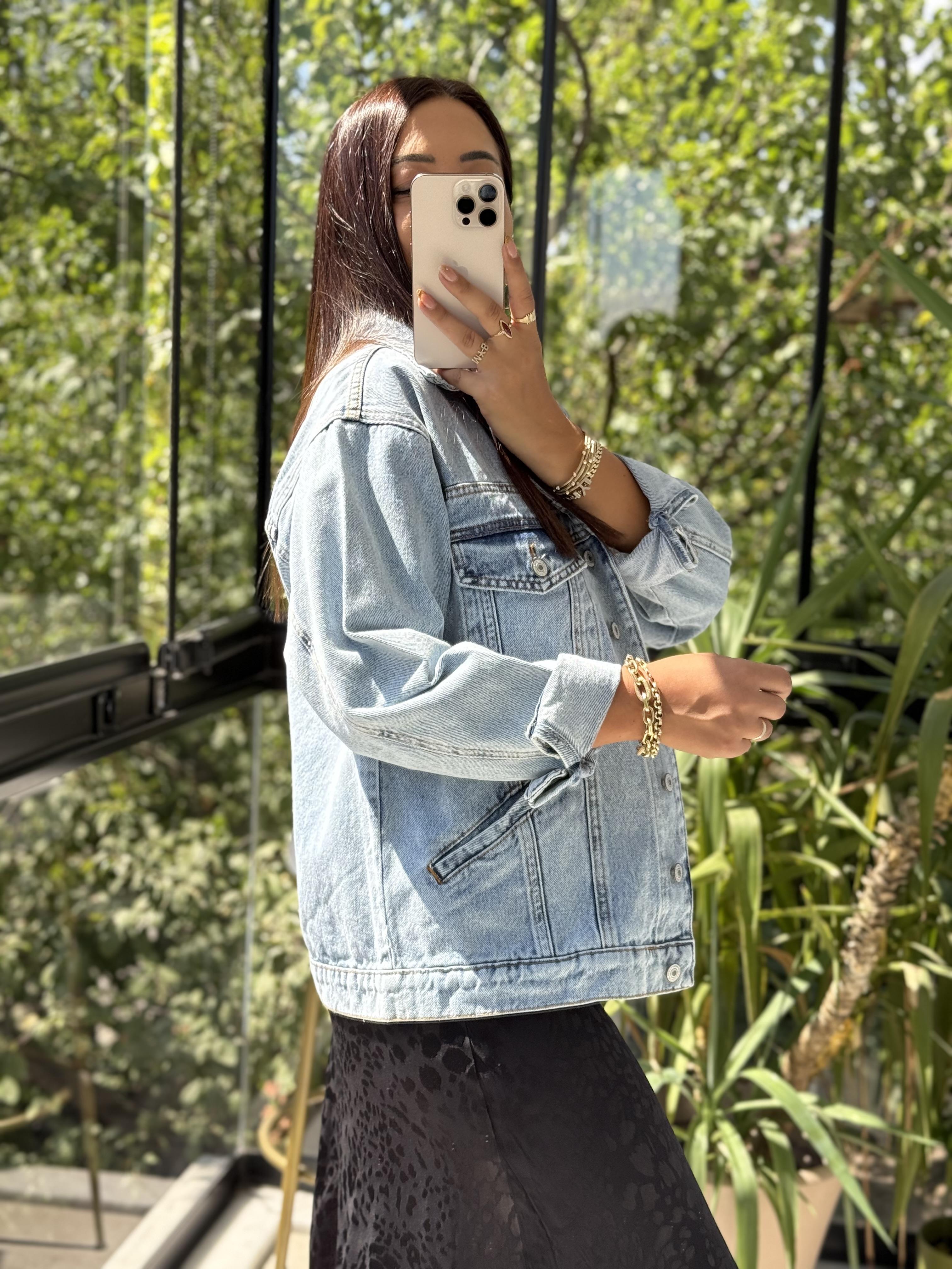 Yan Flato Kot Ceket Mavi