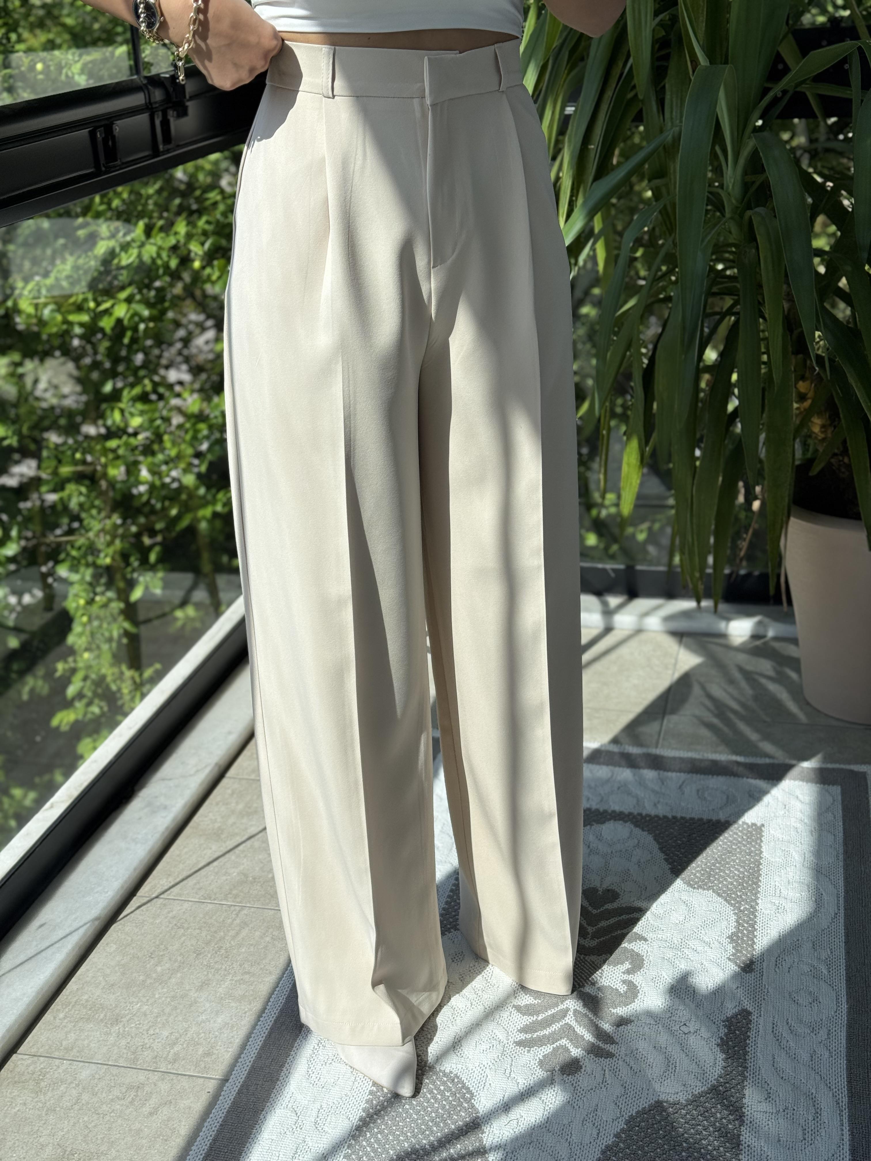 Zra Model Palazzo Pantolon Taş