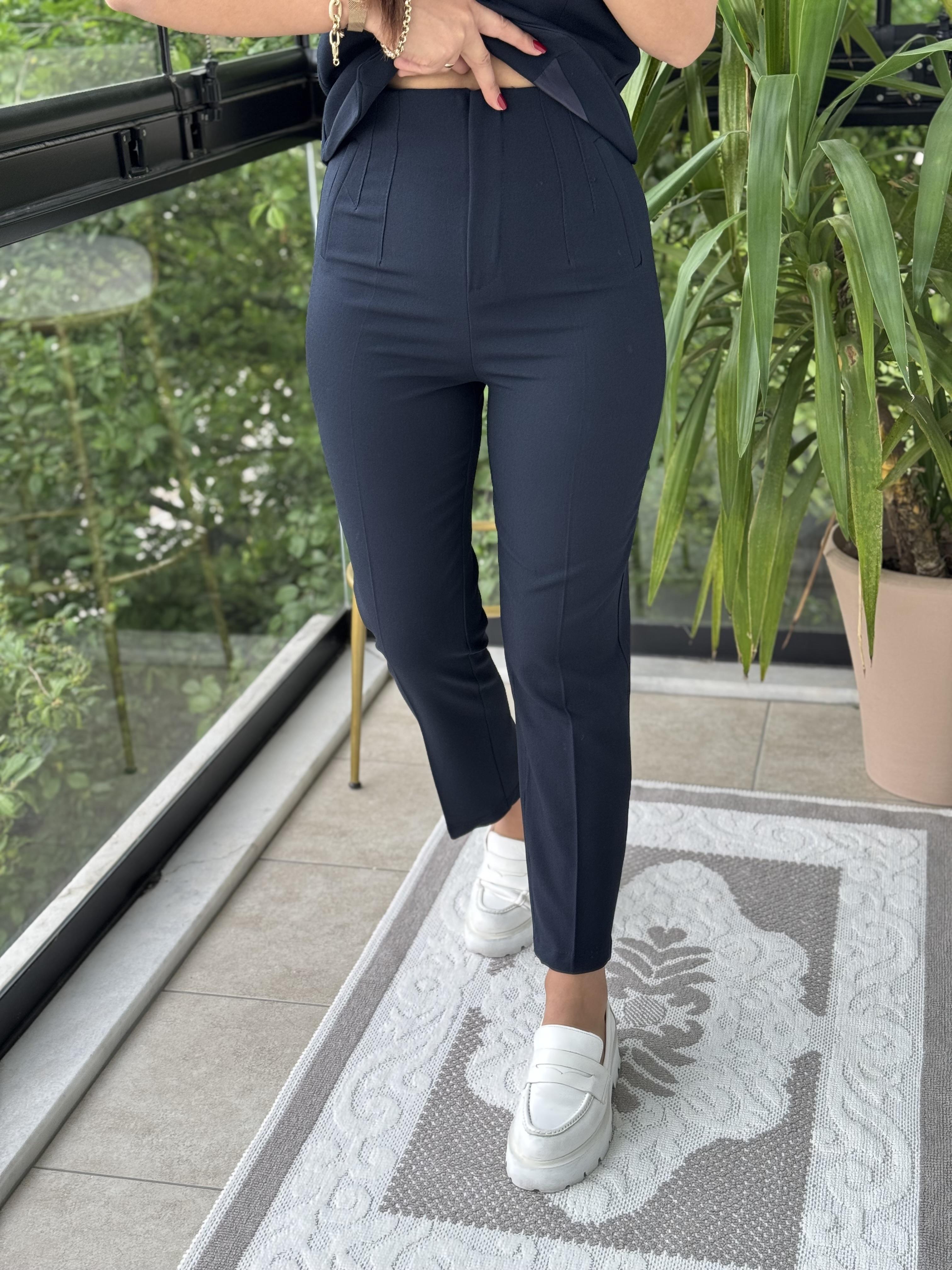 Zra Model Yelekli Takım Lacivert