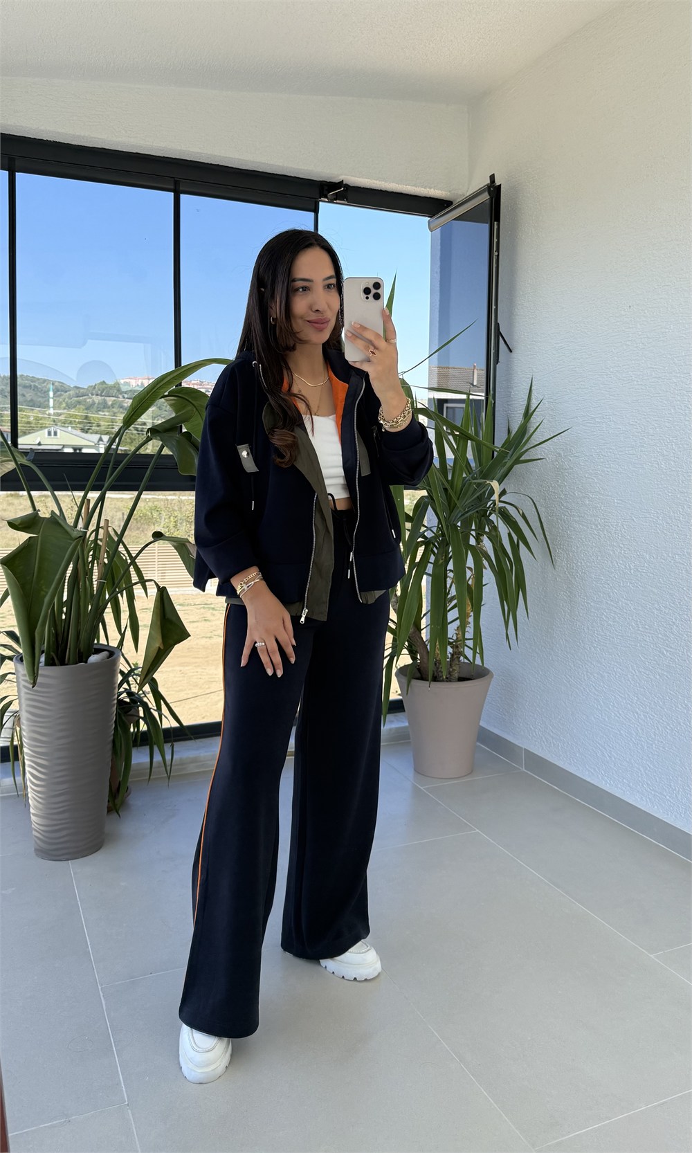 Twst Model Garnili Takım Lacivert