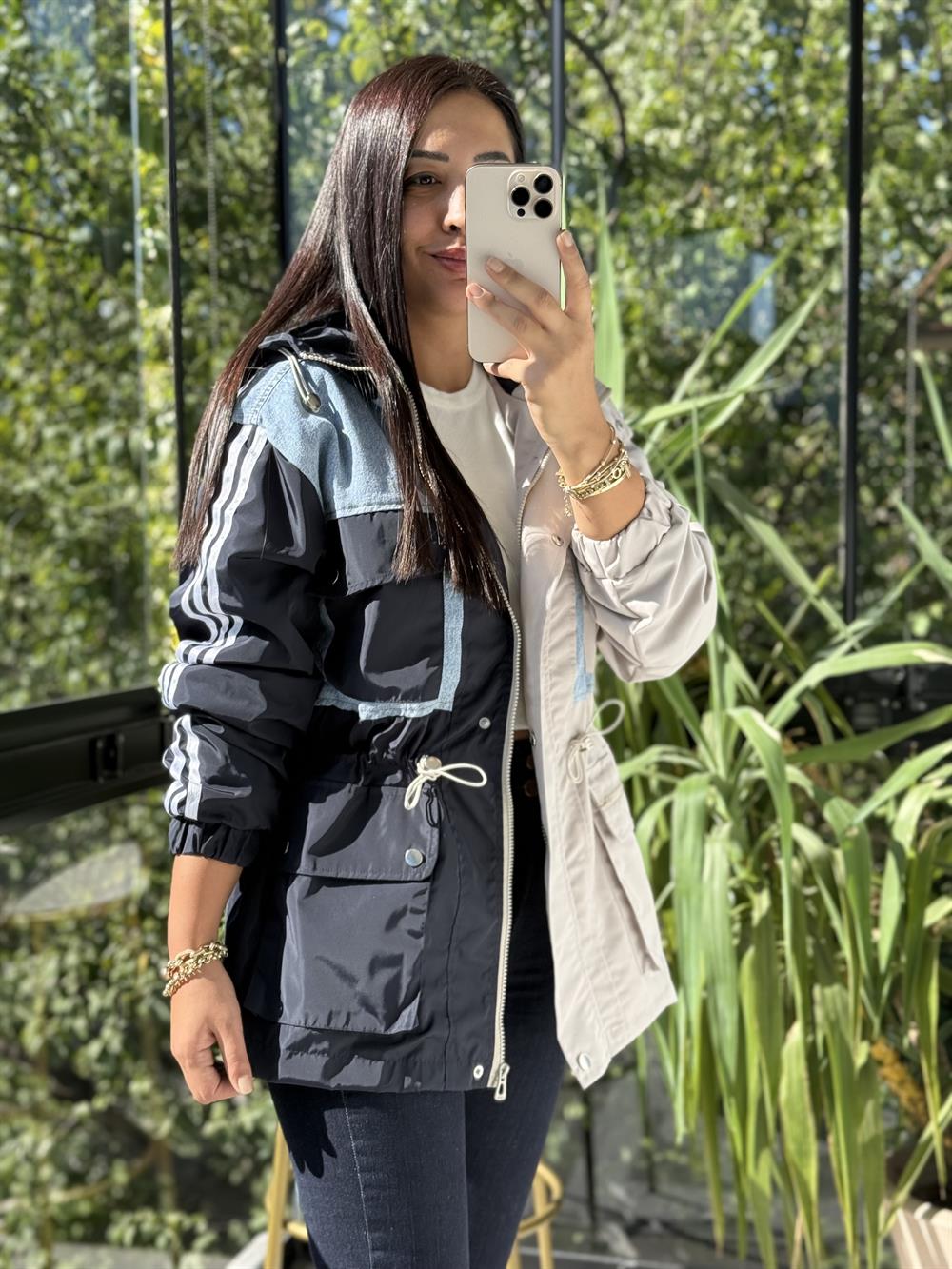 Mix Bloklu Yağmurluk Taş