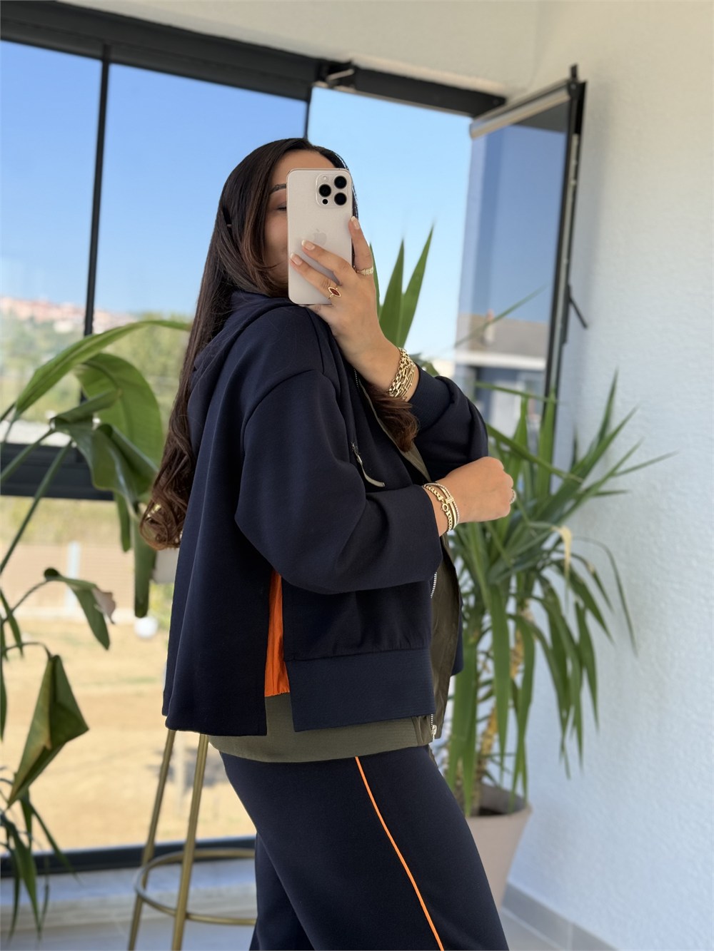 Twst Model Garnili Takım Lacivert