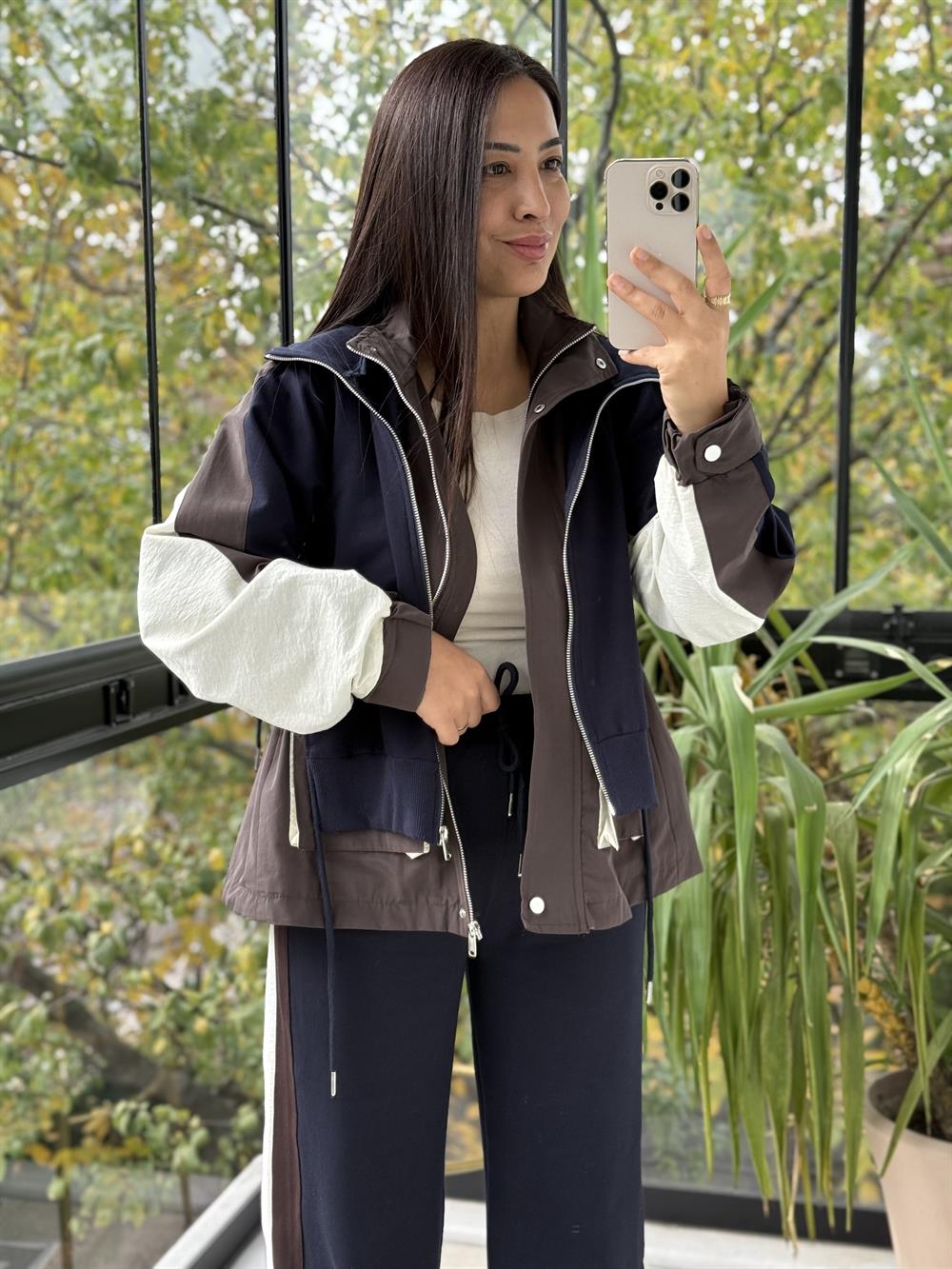 Twst Model Parçalı Takım Kahve