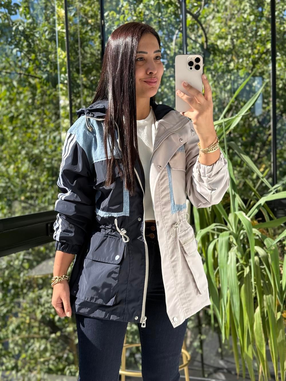 Mix Bloklu Yağmurluk Taş