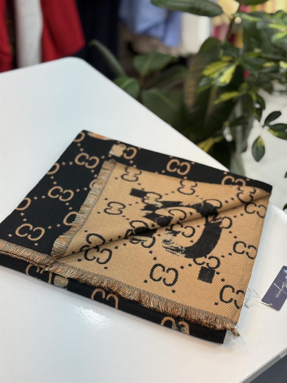 İthal Kaşmir Şal CC Siyah