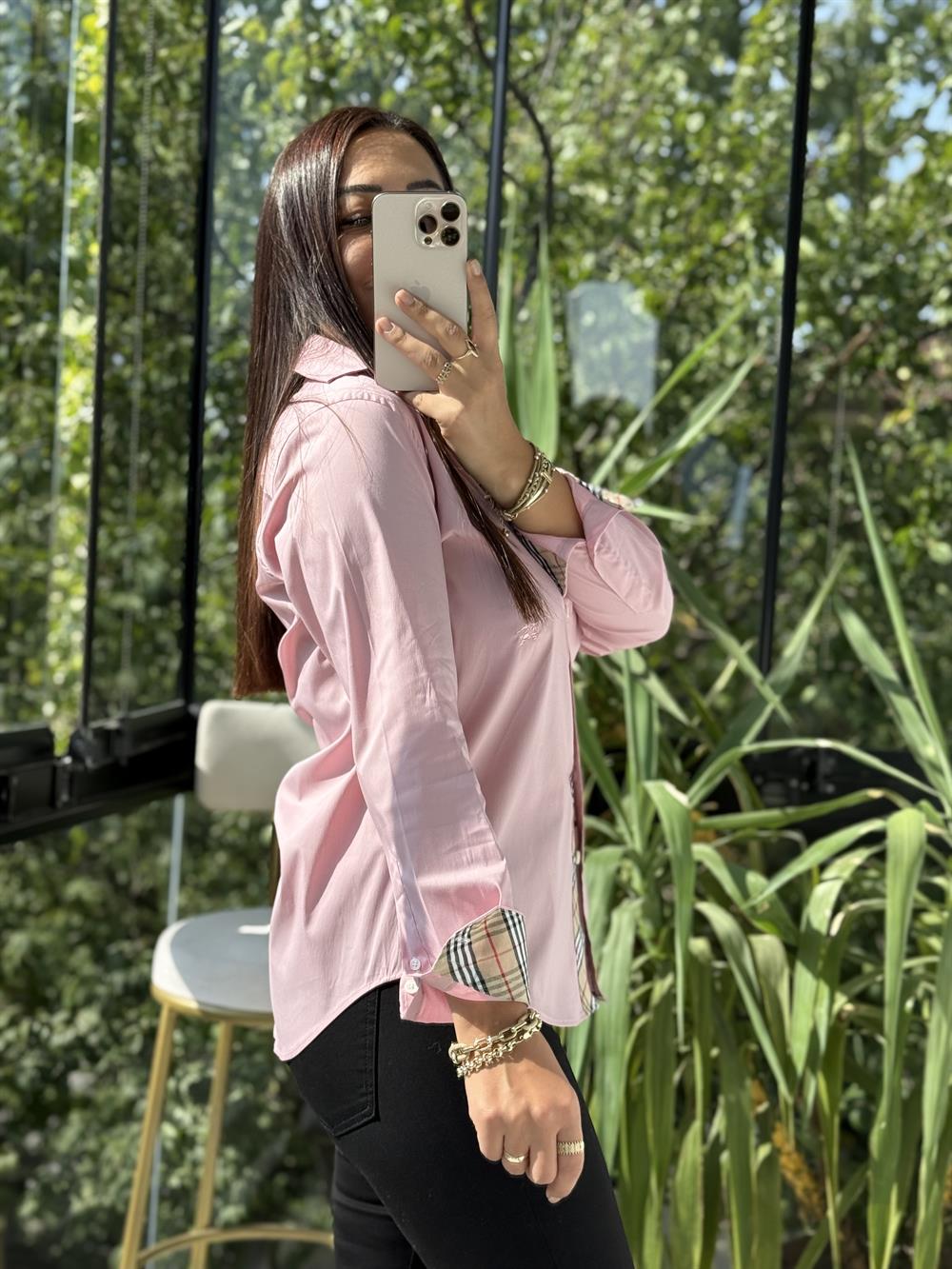 Bb Orjinal Marka Gömlek Pembe