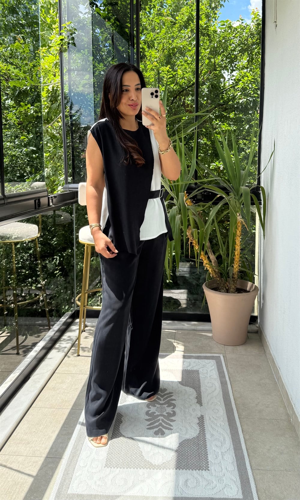 Cos Model Garnili Takım Siyah