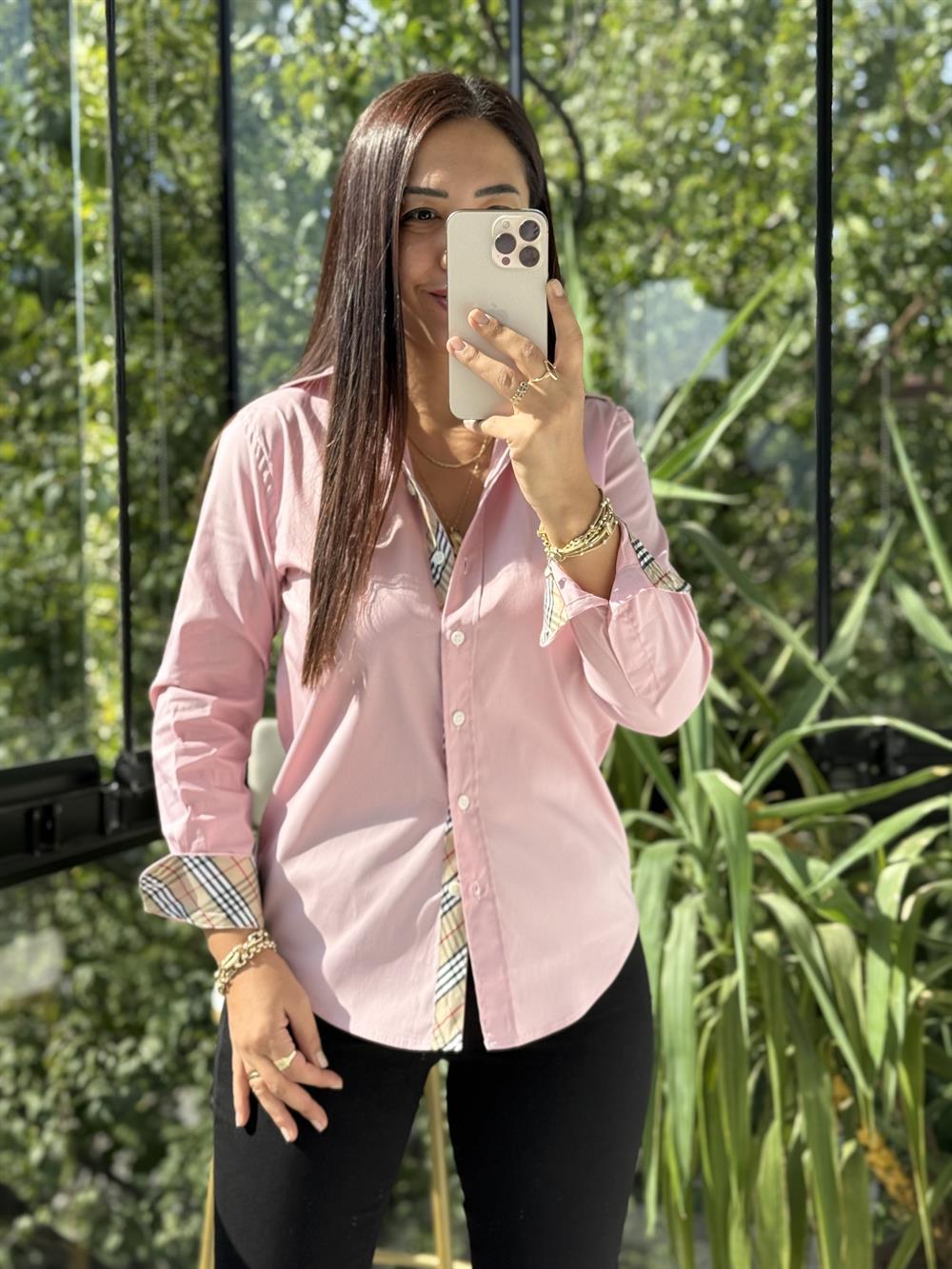 Bb Orjinal Marka Gömlek Pembe