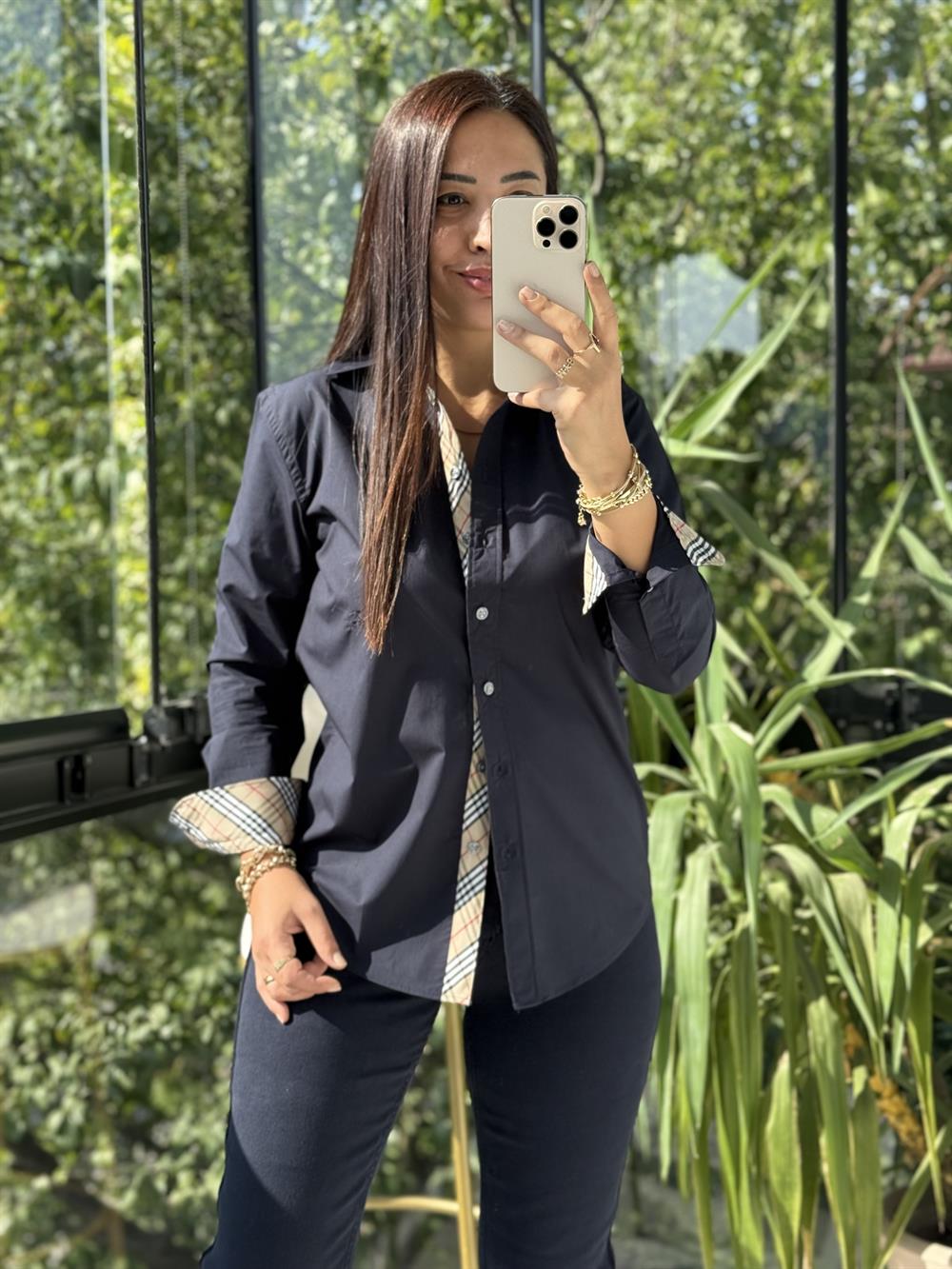 Bb Orjinal Marka Gömlek Lacivert