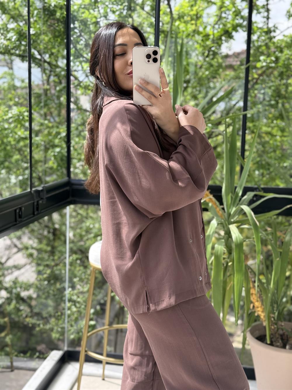 Armani Model Takım Kahve