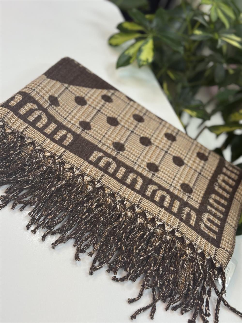 İthal Kaşmir Doku Marka Şal Mıu