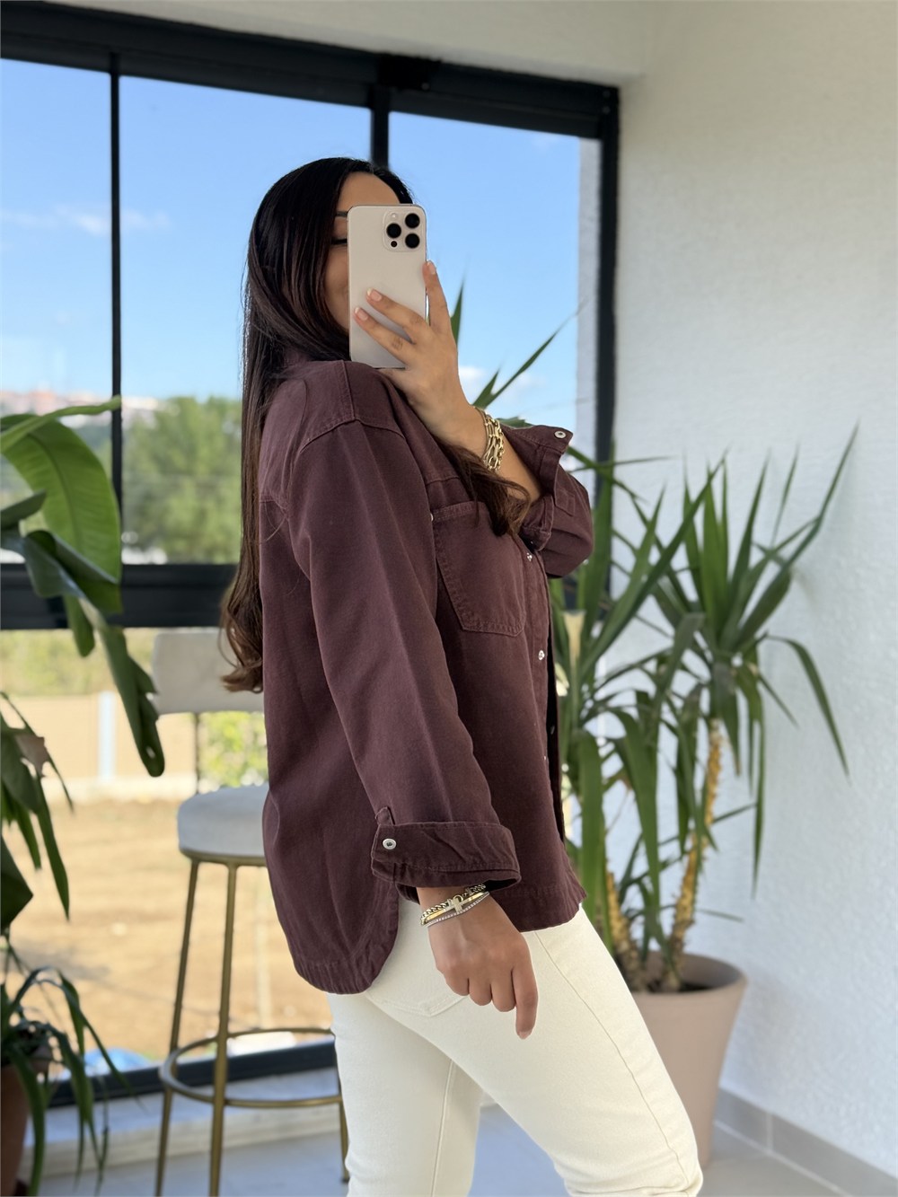 Zra Model Gabardin Ceket Kahve