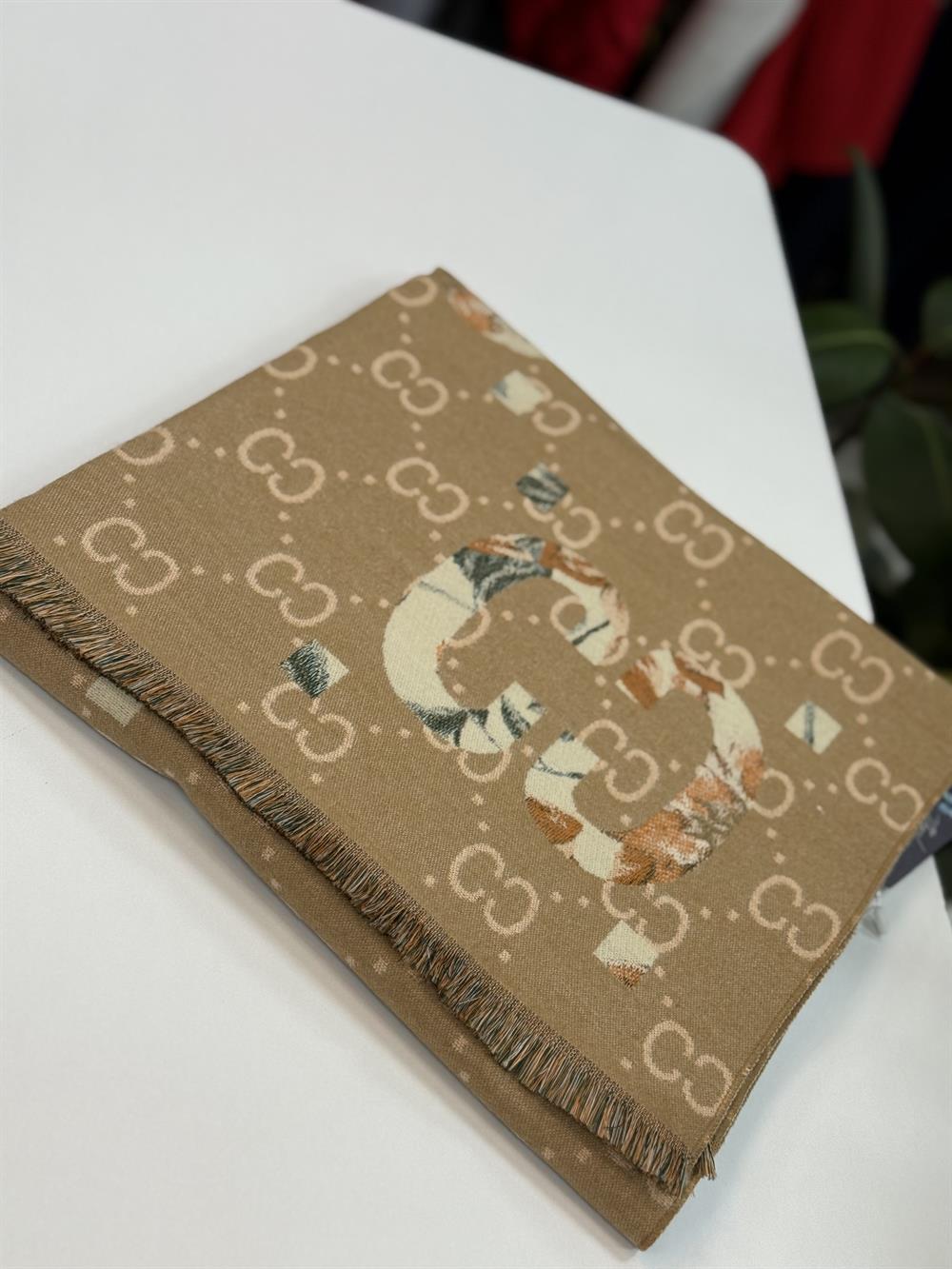 İthal Kaşmir Şal CC Bisküvi