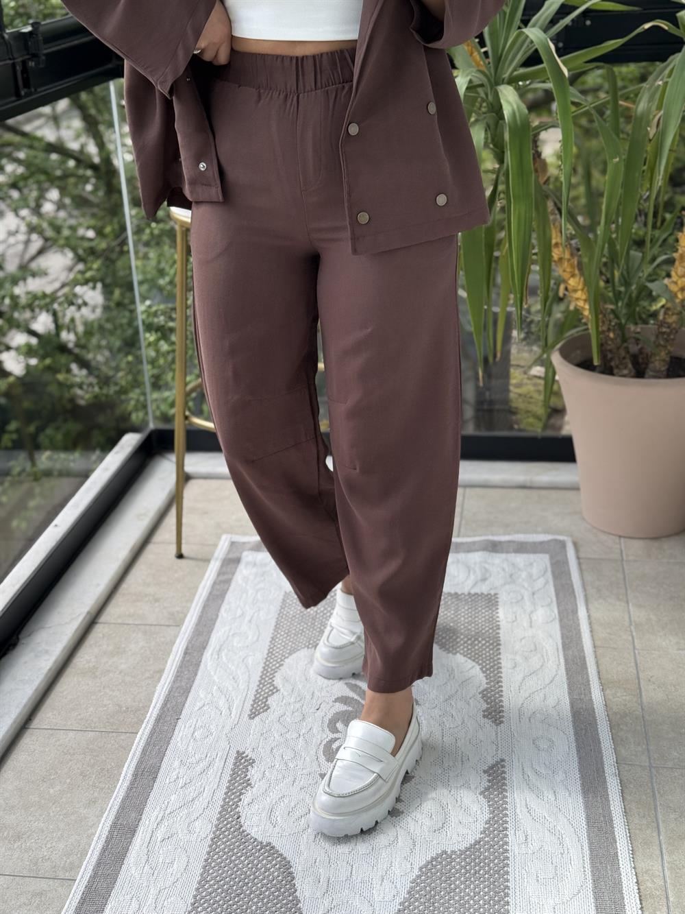 Armani Model Takım Kahve