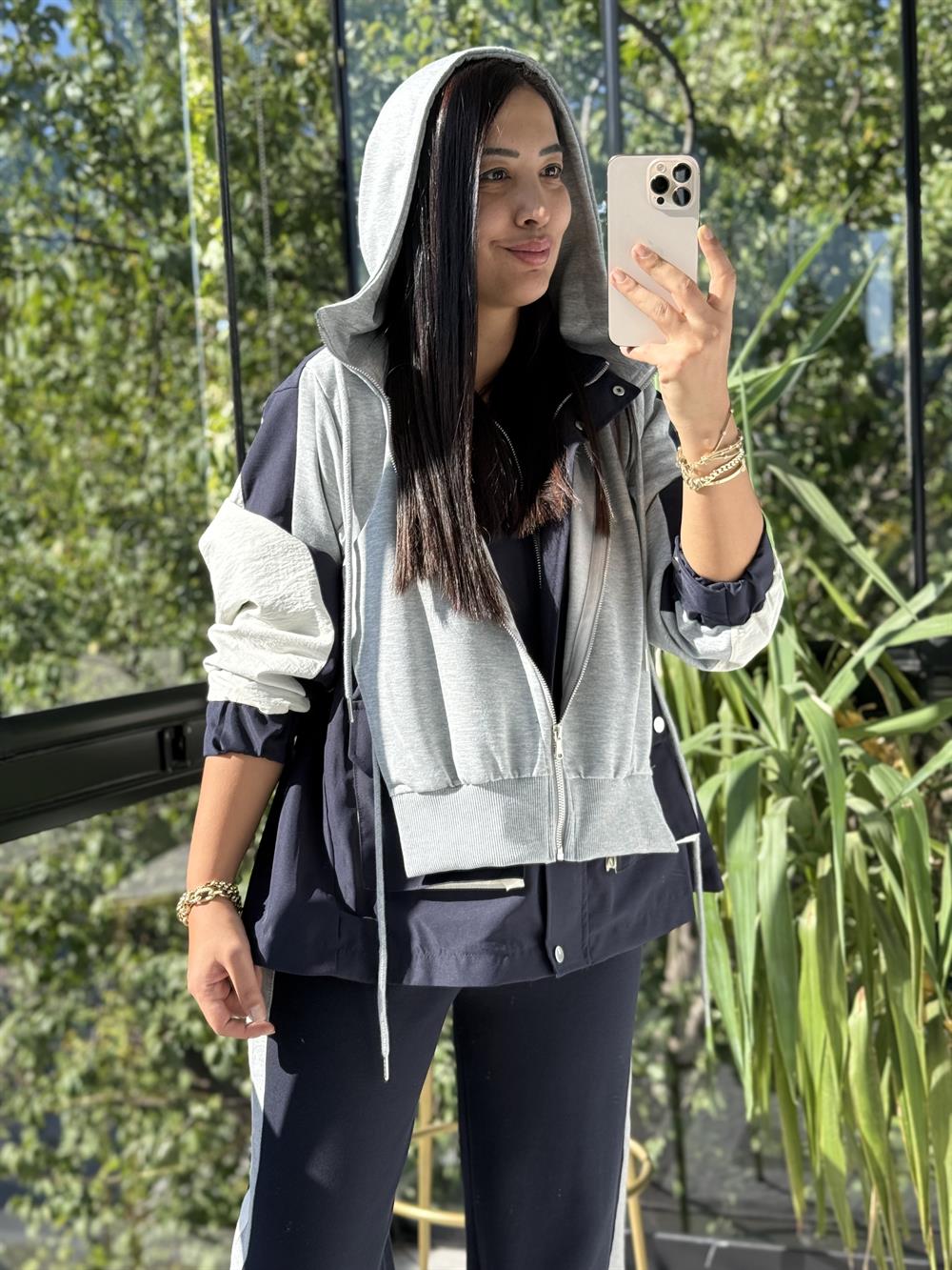 Twst Model Parçalı Takım Lacivert