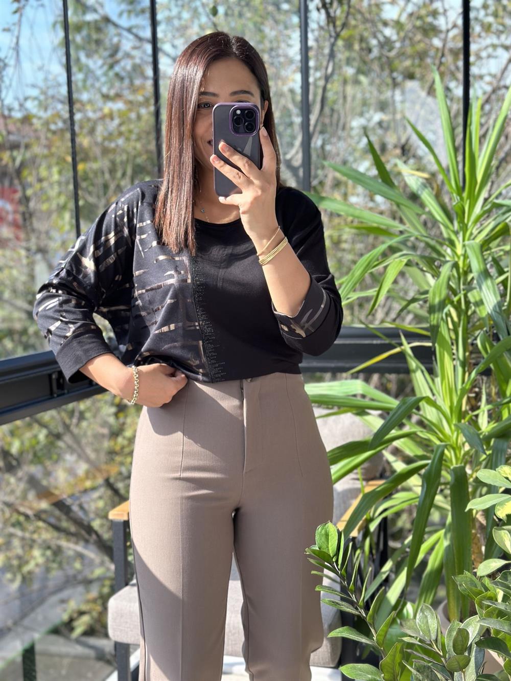 Baskılı Taşlı Merserize