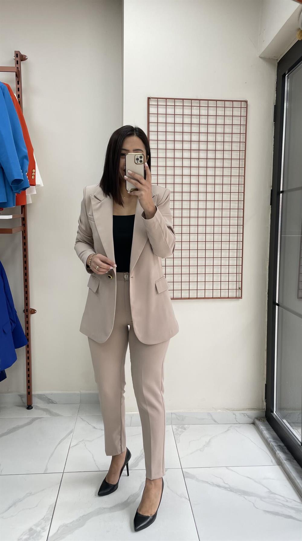 Taş ZRA Model Kumaş Pantolon