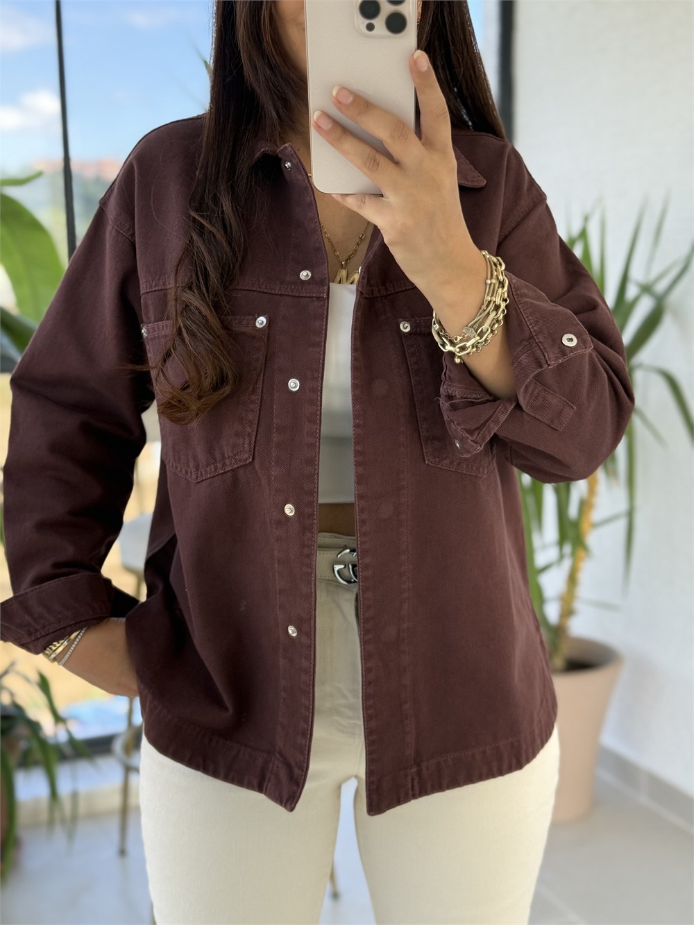 Zra Model Gabardin Ceket Kahve