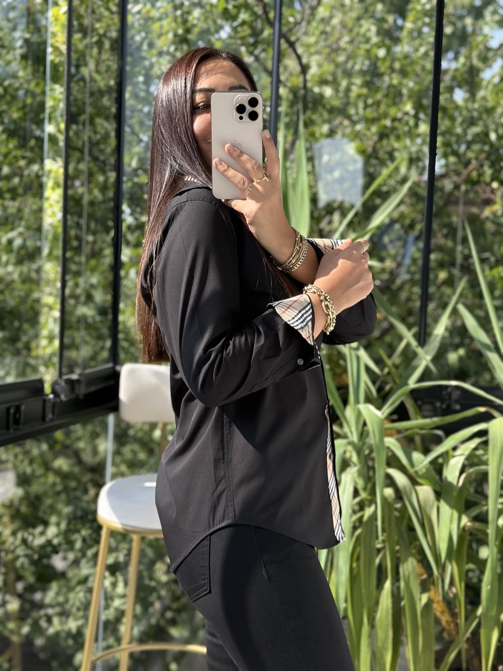 Bb Orjinal Marka Gömlek Siyah