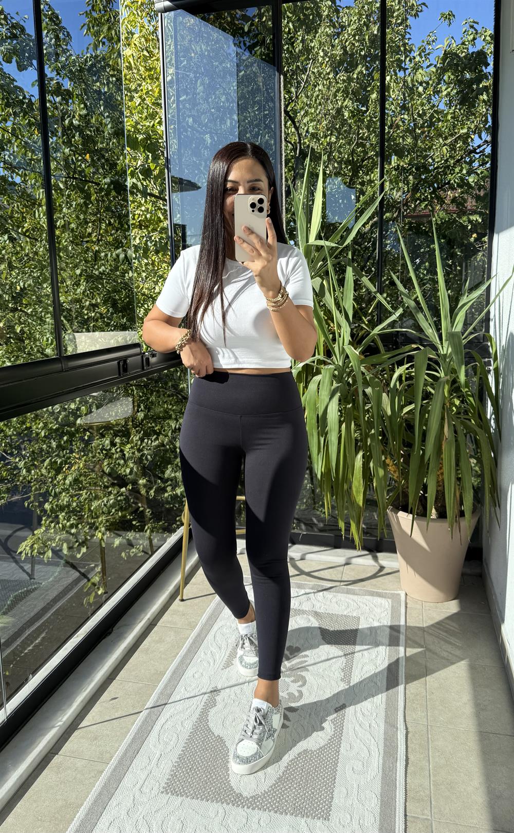 Oysh Model Tayt Siyah