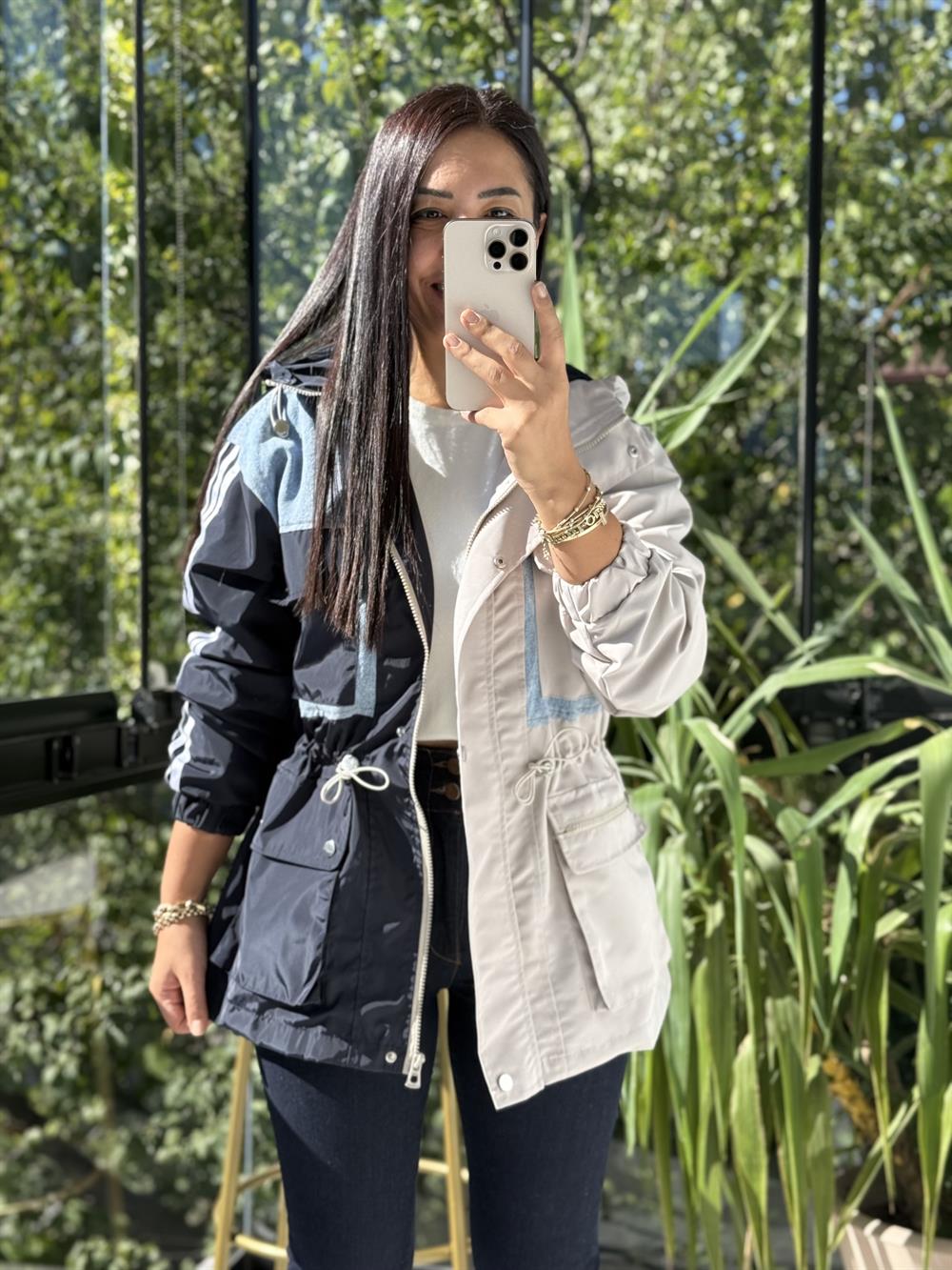 Mix Bloklu Yağmurluk Taş