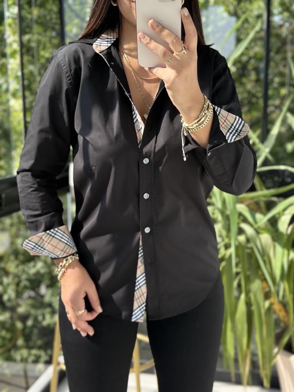 Bb Orjinal Marka Gömlek Siyah