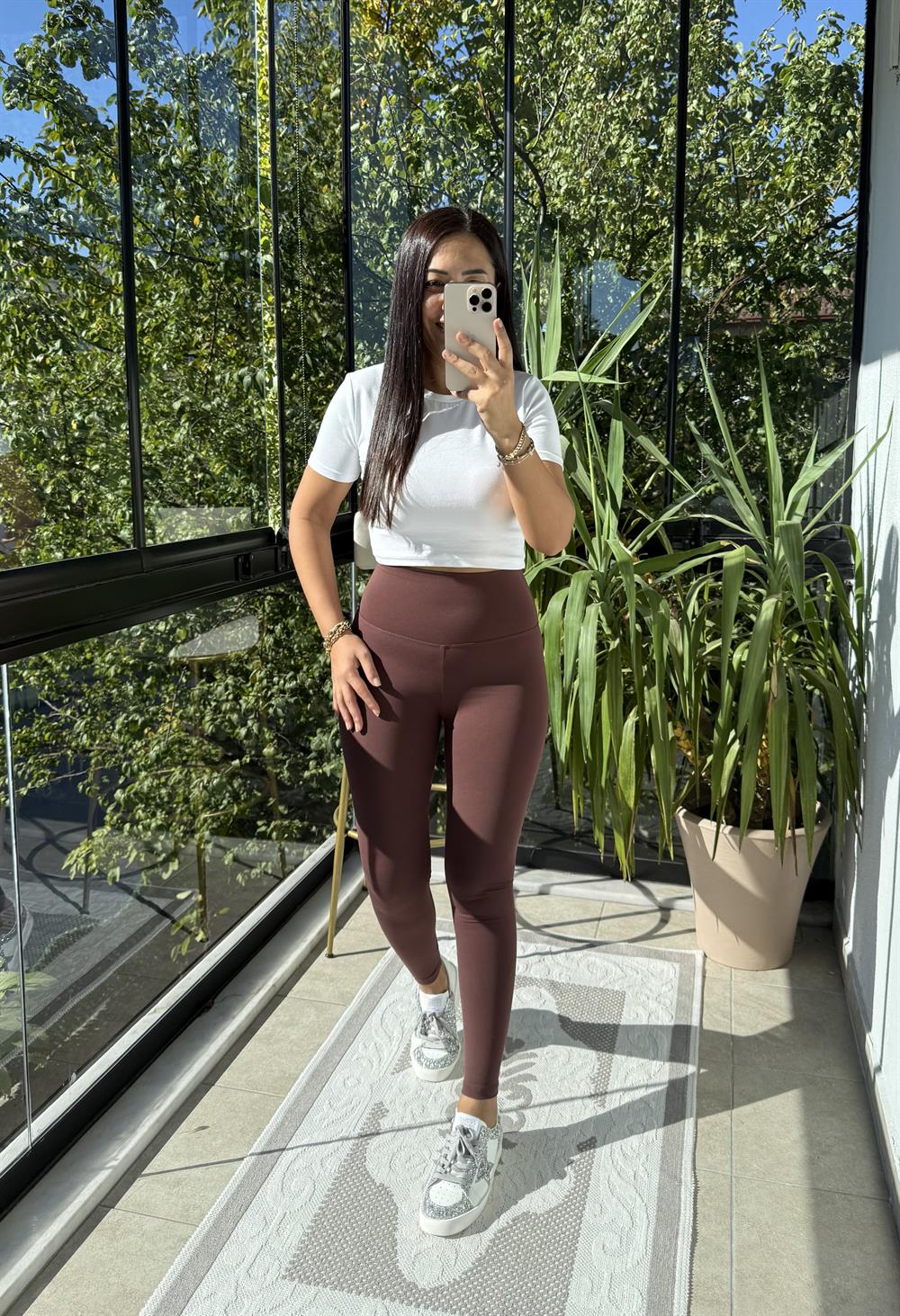 Oysh Model Tayt Kahve