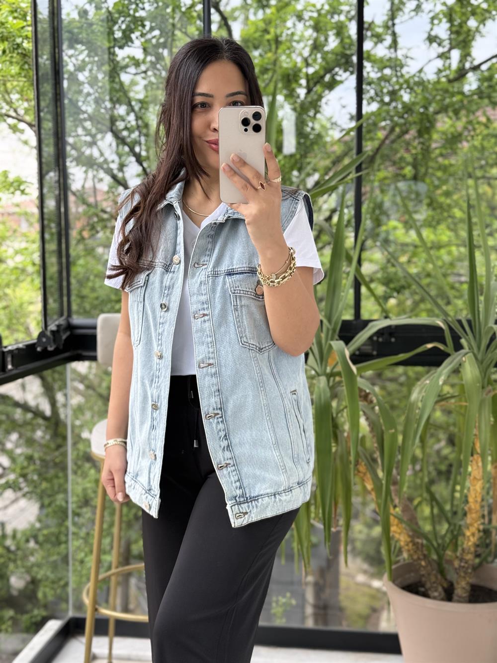 Orta Boy Kot Yelek Kar Yıkama