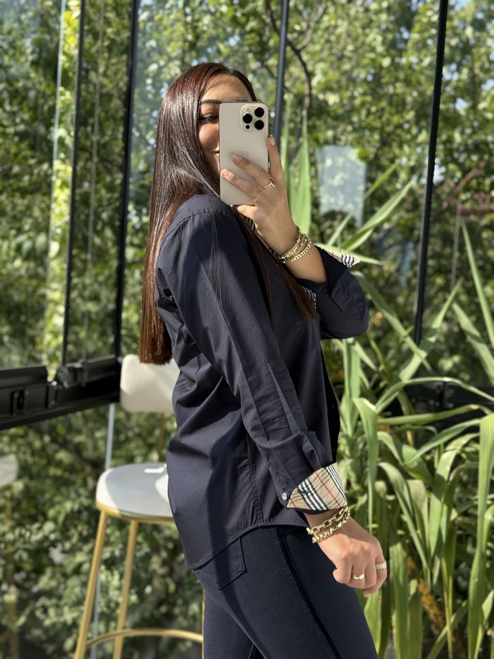 Bb Orjinal Marka Gömlek Lacivert