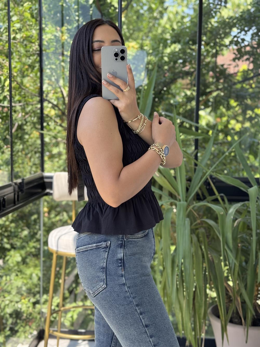 Dilvin Gipeli Kolsuz Atlet Siyah