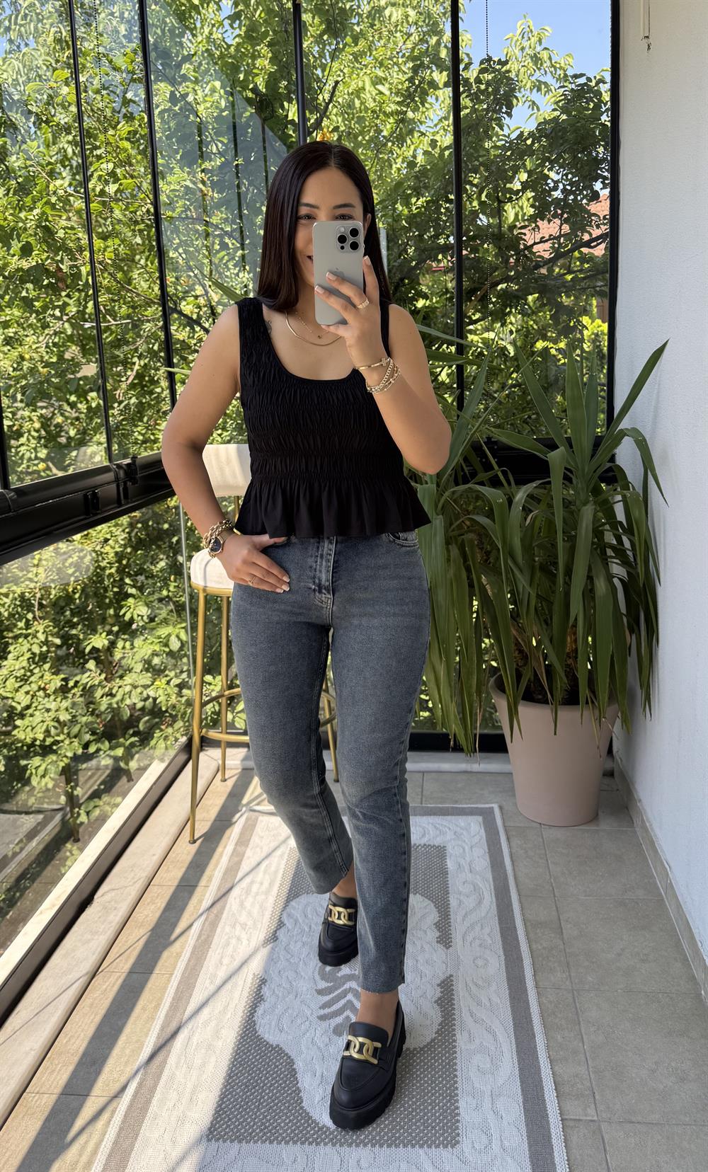 Dilvin Gipeli Kolsuz Atlet Siyah