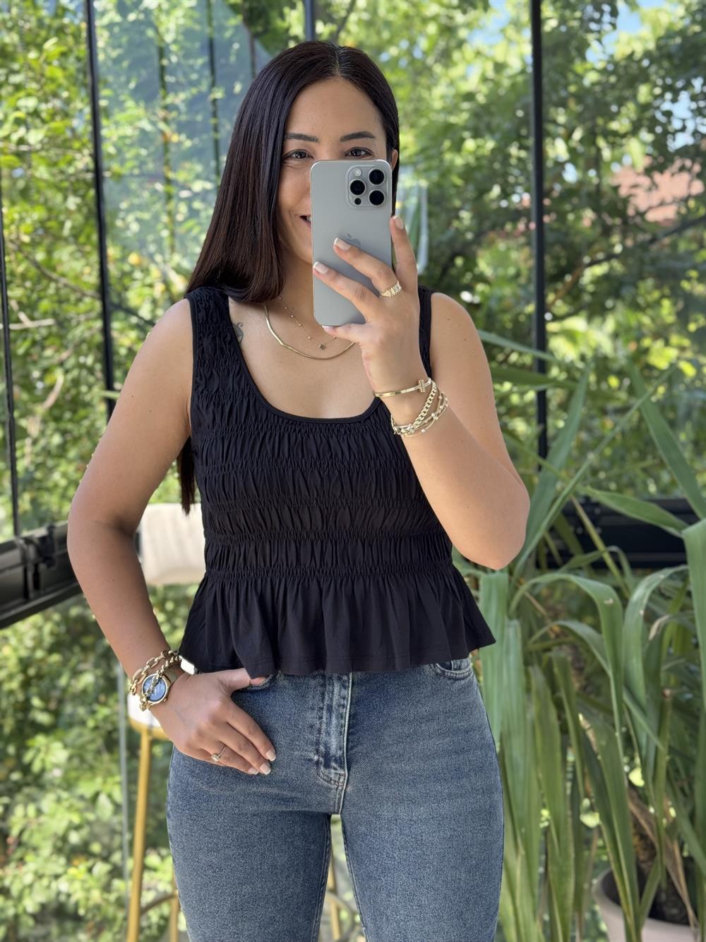 Dilvin Gipeli Kolsuz Atlet Siyah