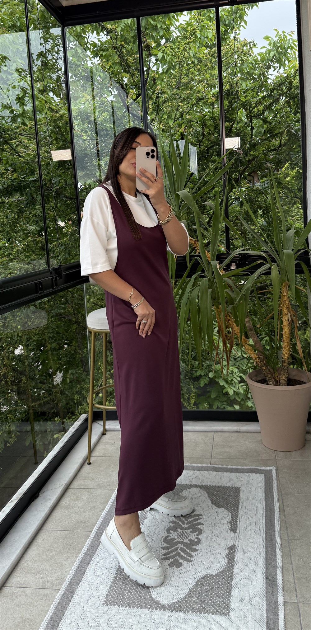 Twst Model İkili Takım Elbise Bordo