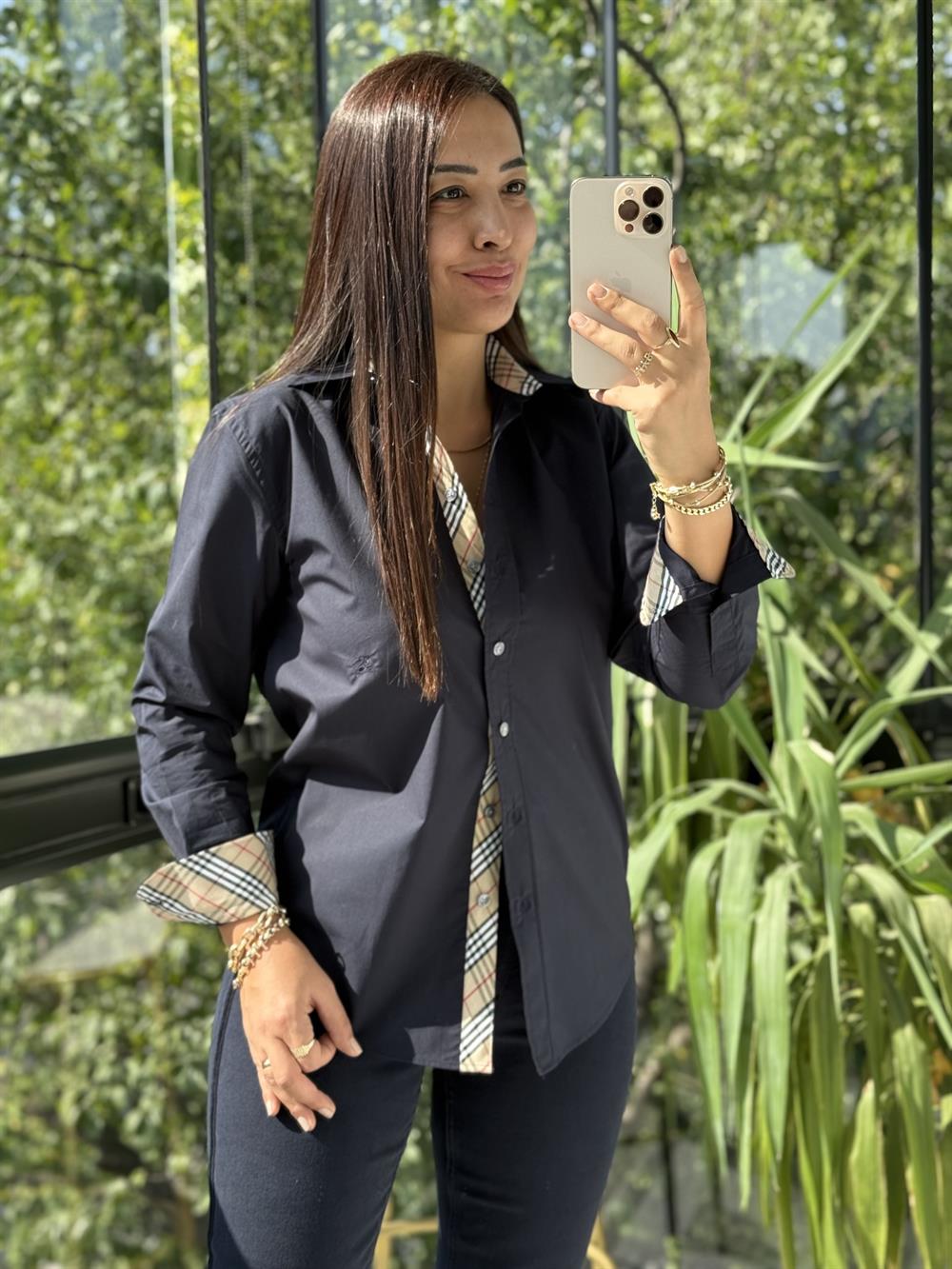 Bb Orjinal Marka Gömlek Lacivert