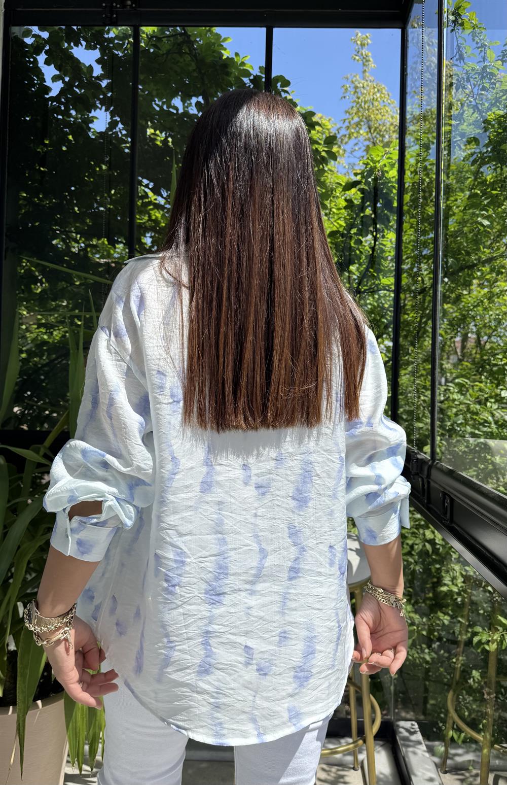 Empirme Gömlek Mavi