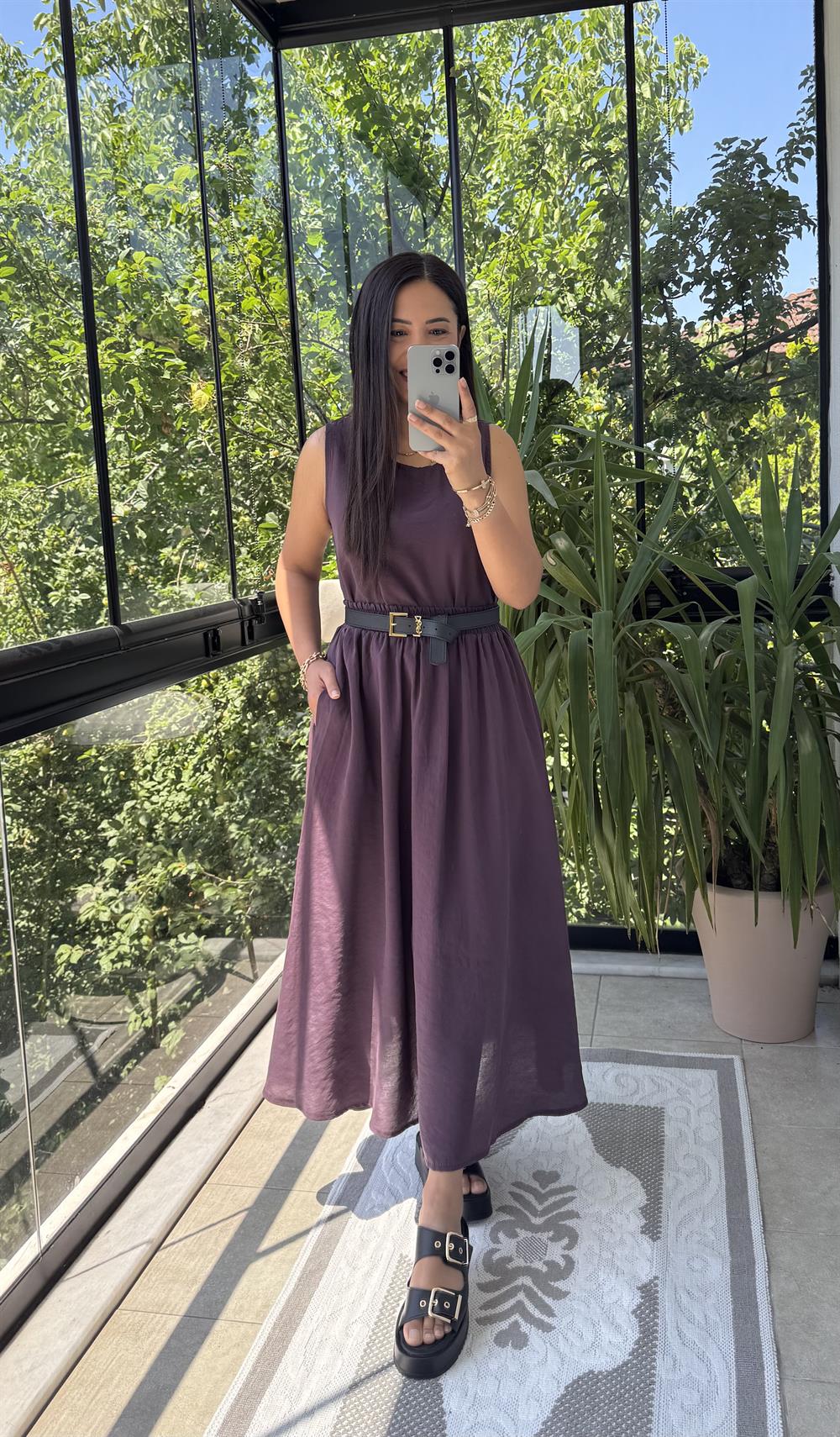 Etekli Tensel Takım Mürdüm