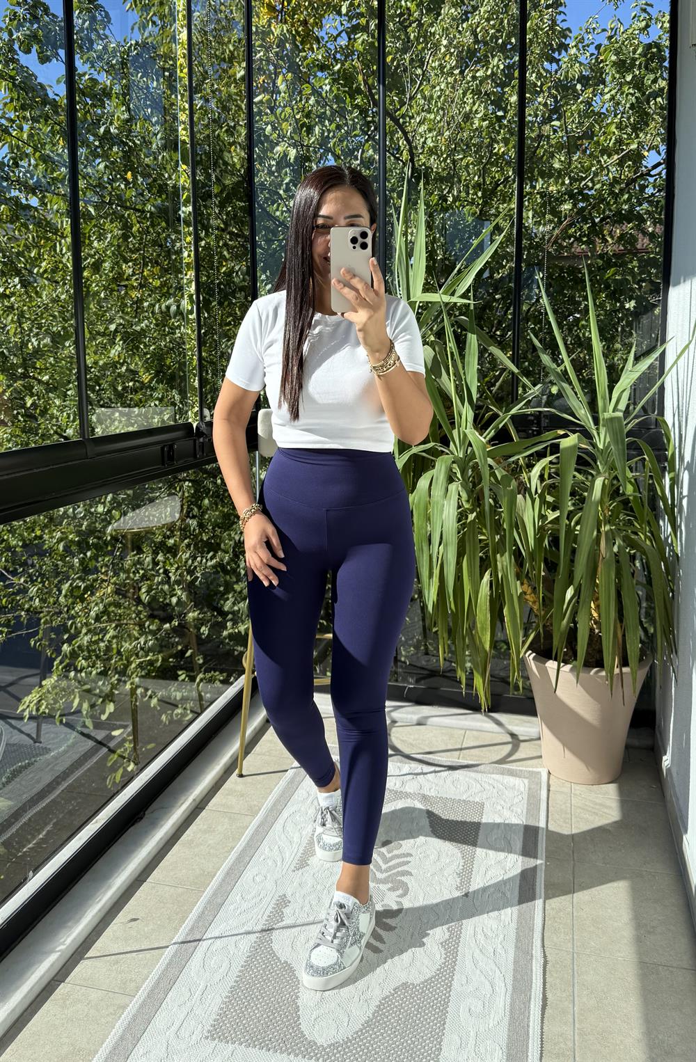 Oysh Model Tayt Lacivert