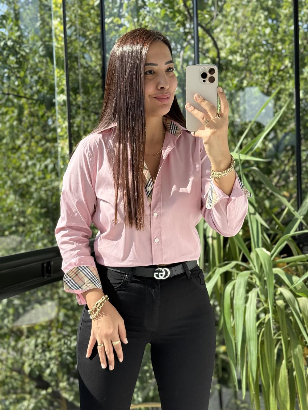 Bb Orjinal Marka Gömlek Pembe