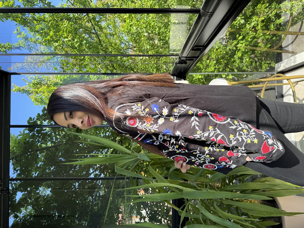 Lüx İşlemeli Ceket Siyah