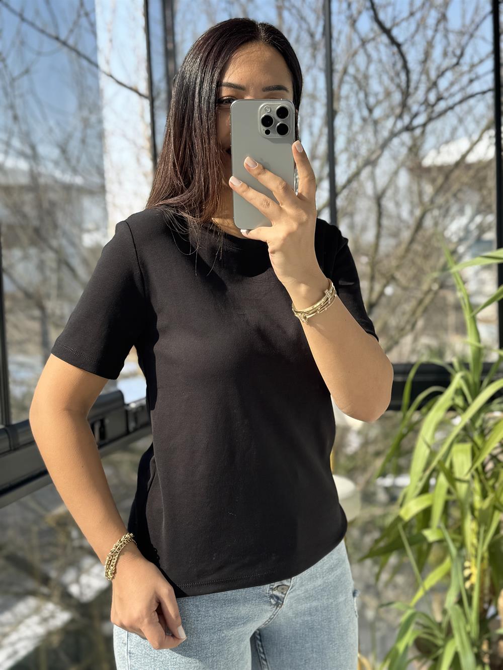 Massi Basic Tişört Siyah