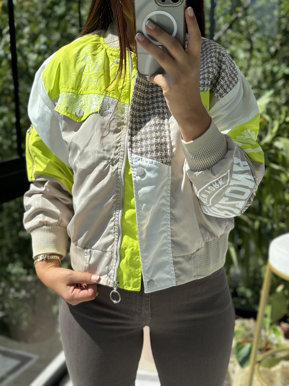 Memory Mix Ceket Bej