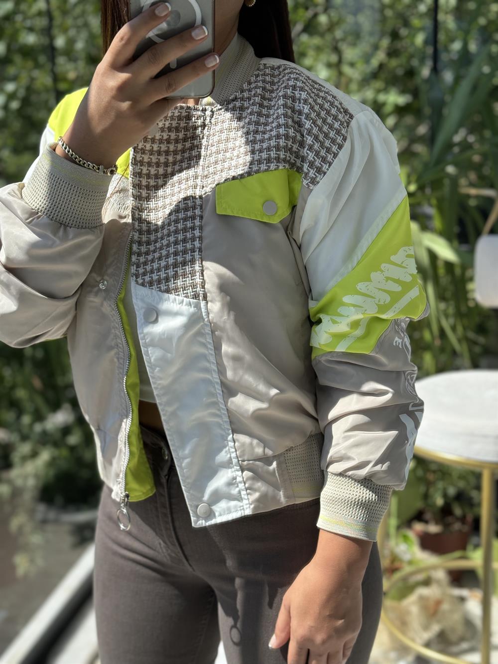 Memory Mix Ceket Bej