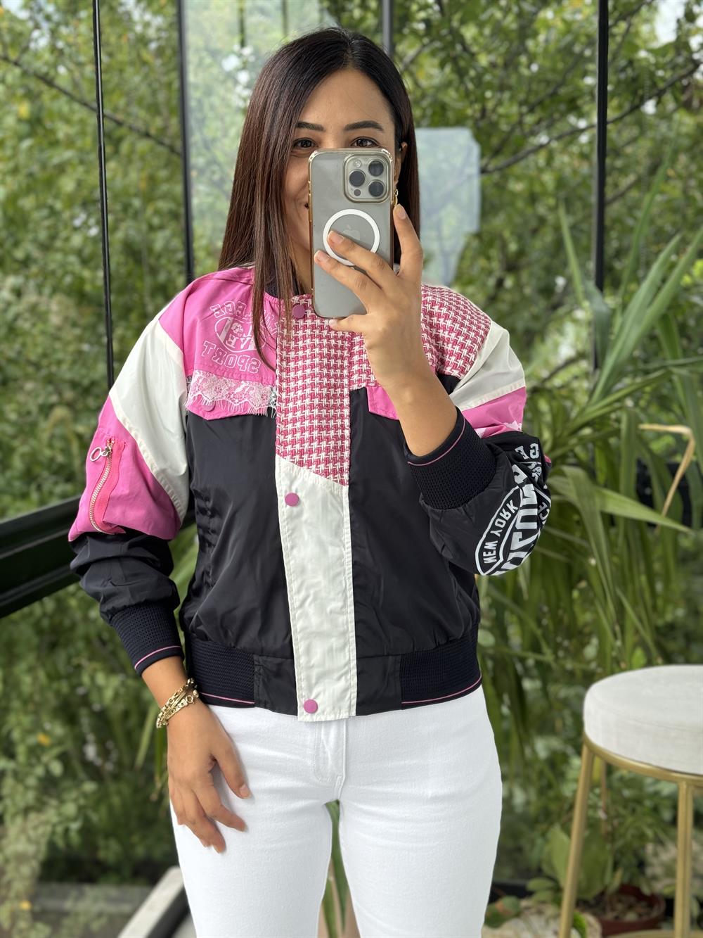 Memory Mix Ceket Pembe