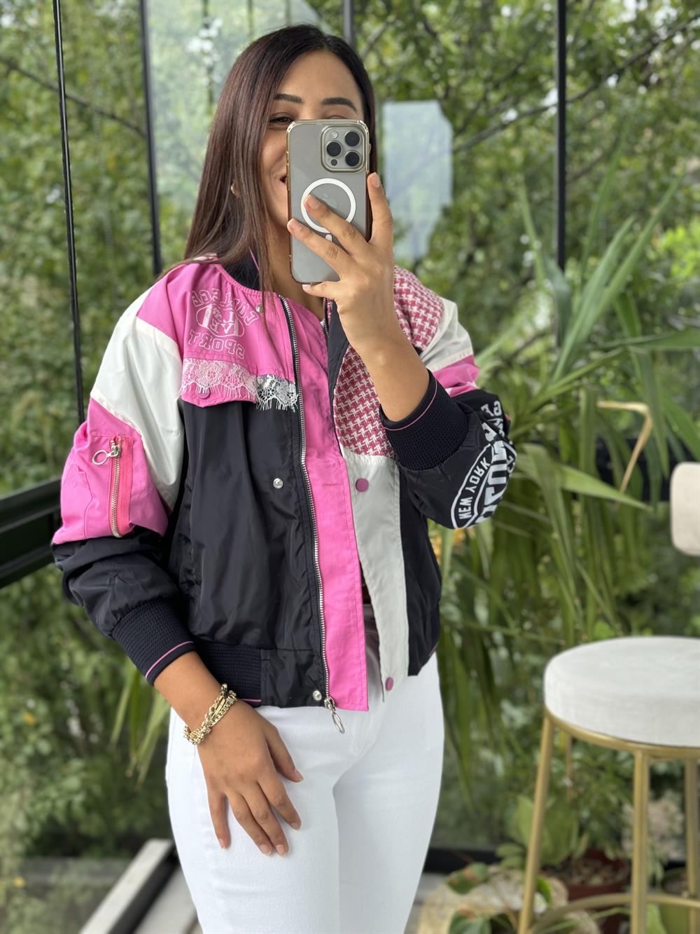 Memory Mix Ceket Pembe