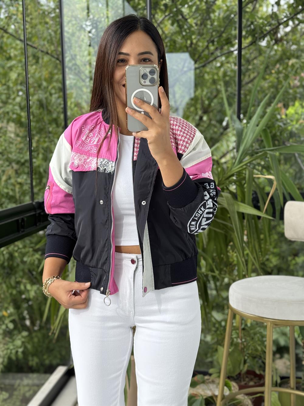 Memory Mix Ceket Pembe